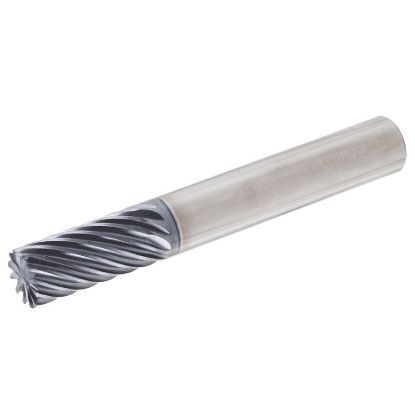 Picture of ISCAR ECI-H16 625-1.25C625CF-H4 IC902 DIA 5/8 SH 0.6250 LOC 1.2500 OAL 4.00 End Mill Standard Flute Standard Helix Carbide TiAlN Single End 45.0° Chamfer SolidMill