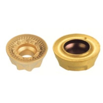 Picture of ISCAR RXCR10T3 IC928 Milling Insert Round 0.197 Corner Radius TiAlN