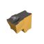 Picture of ISCAR TAG R6.3J-4D IC830 Cut Off Insert 0.014 Corner Radius 0.250 Wide AlTiN + TiN