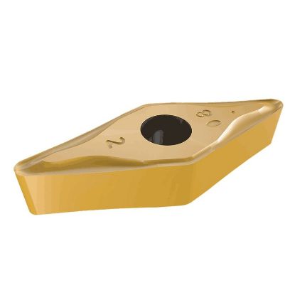 Picture of ISCAR VNMG2.5 2 FNF IC20N Turning Insert 35.0° Cermet 0.031 Corner Radius