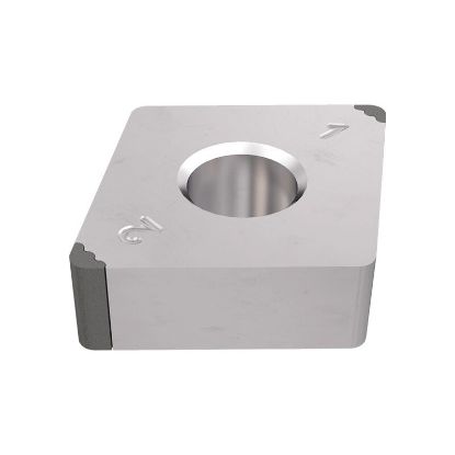 Picture of ISCAR CNGA432-R4-J IB22HC Turning Insert 80.0° CBN Coated 0.031 Corner Radius