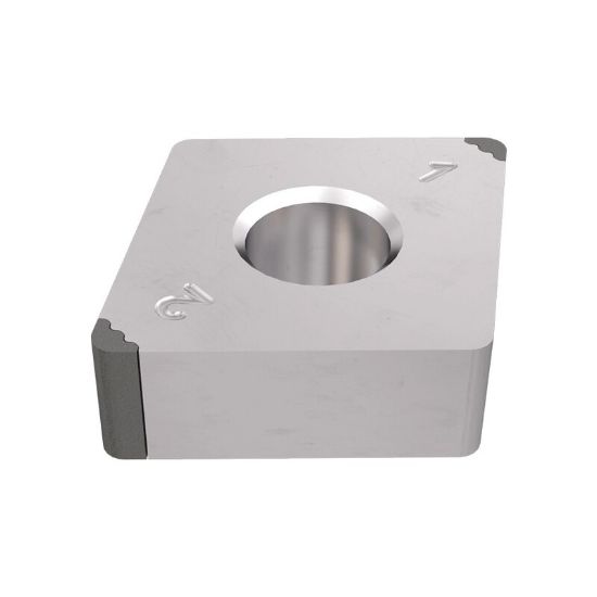 Picture of ISCAR CNGA432-R4-J IB22HC Turning Insert 80.0° CBN Coated 0.031 Corner Radius