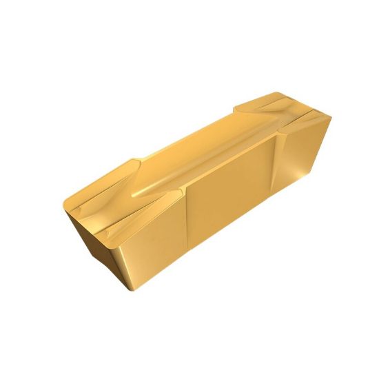 Picture of ISCAR GDMF 808 IC808 Grooving,Groove Turning Insert 0.031 Corner Radius 0.315 Wide TiAlN + AlTiN + TiN
