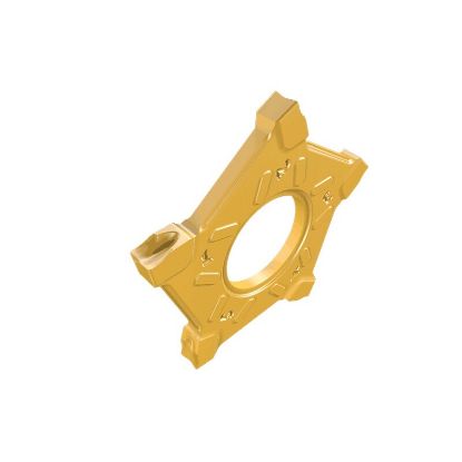 Picture of ISCAR PENTA D22N300J020 IC808G Cut Off,Grooving Insert 0.008 Corner Radius 0.118 Wide TiAlN + AlTiN + TiN