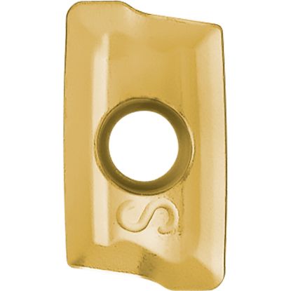 Picture of KYOCERA BDMT 11T302ERJS CA6535 Milling Insert Paralelagram 0.008 Corner Radius TiN + TiCN + Al2O3