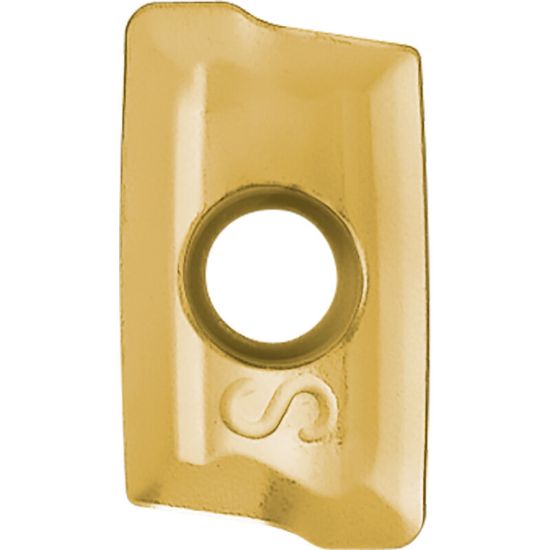 Picture of KYOCERA BDMT 11T302ERJS CA6535 Milling Insert Paralelagram 0.008 Corner Radius TiN + TiCN + Al2O3