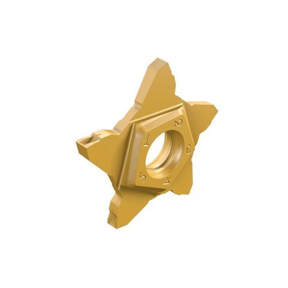 Picture of ISCAR PENTA 24R200C06D IC1008 Cut Off,Grooving Insert 0.004 Corner Radius 0.079 Wide TiAIN + TiN