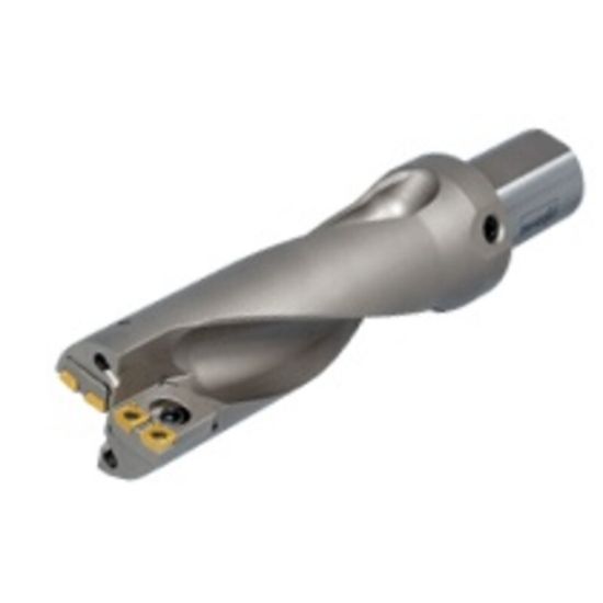 Picture of ISCAR DR2.24>2.37-6.1-2-10/11CA 2.24" DR Large Diameter Drill s (2.244-3.125") with Cartridges and One Flat Shank
