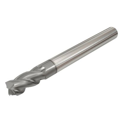 Picture of ISCAR ECI-B-3 625-1.25-W625 IC900 DIA 5/8 SH 0.6250 LOC 1.2500 OAL 3.50 End Mill Standard Flute High Helix Carbide AlTiN Single End Square Sharp SolidMill
