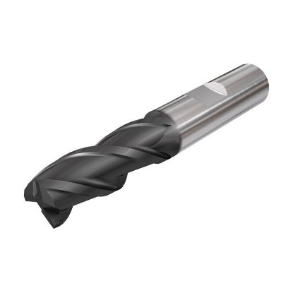 Picture of ISCAR ECI-E-3 1.0-1.5-C1.0 IC900 DIA 1 SH 1.00 LOC 1.50 OAL 4.00 End Mill Standard Flute Standard Helix Carbide AlTiN Single End Square Sharp SolidMill