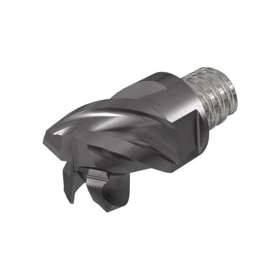 Picture of ISCAR MM EC.750H62C24-4T12CF IC908 DIA 3/4 SH T12 LOC 0.6300 OAL 1.5470End Mill,Replacable Head Standard Flute High Helix Carbide TiAlN Single End 45.0° Chamfer MULTI-MASTER