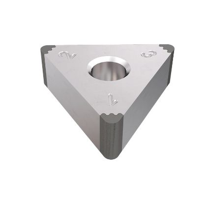 Picture of ISCAR TNGA332 R6 J IB22HC Turning Insert Triangle CBN Coated 0.031 Corner Radius