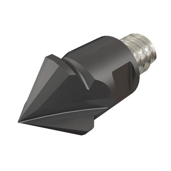 Picture of ISCAR MM EDF074-090-58-3T04 IC908 DIA 0.291 SH T04 OAL 0.6732 Chamfer Mill,Replacable Head Carbide TiAlN Single End Cham Mill MULTI-MASTER