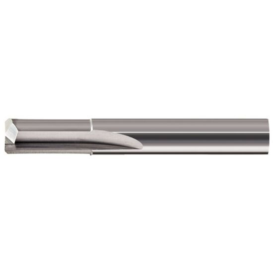 Picture of MASTERCUT DIA 1/8 SH 0.1250 LOC 0.50 OAL 1.50 End Mill Standard Flute Standard Helix Carbide Uncoated Single End Square Sharp