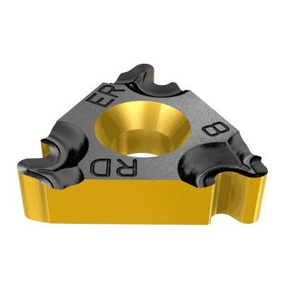 Picture of ISCAR 16IR 6 RND IC250 Insert Iso Thread INT.Threading Insert Full Profile 6.00TPI Round TiCN + TiN