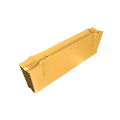 Picture of ISCAR DGN 2002LF IC5400 Cut Off,Grooving Insert 0.008 Corner Radius 0.122 Wide AlTiN + TiN