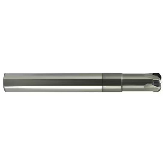 Picture of MELIN 14548 DIA 3/8 SH 0.3750 LOC 0.1750 OAL 4.00 End Mill Carbide nACRoA Single End High Feed0.0940 2.39MM