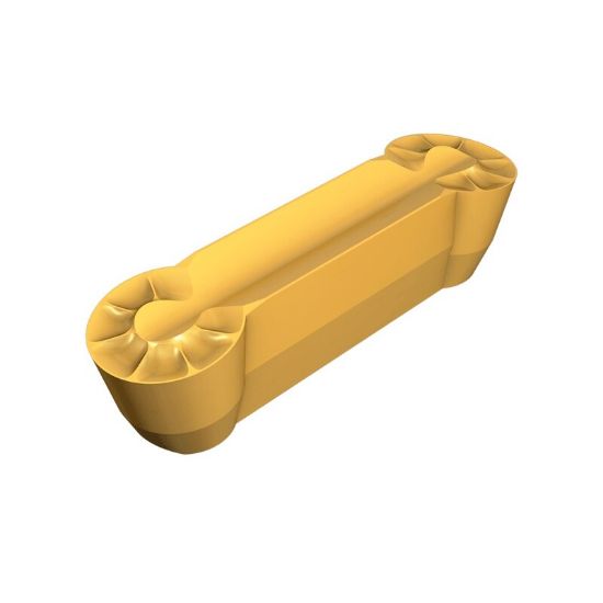 Picture of ISCAR GDMY 808 IC830 Grooving,Groove Turning Insert 0.031 Corner Radius 0.315 Wide AlTiN + TiN