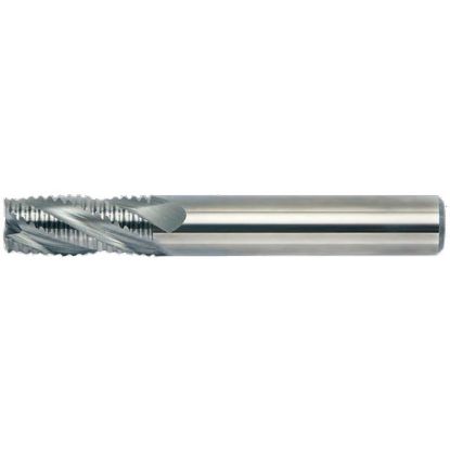 Picture of MASTERCUT DIA 5/8 SH 0.6250 LOC 1.2500 OAL 3.50 End Mill Carbide Uncoated Single End Square Sharp Fine ROUGHERS