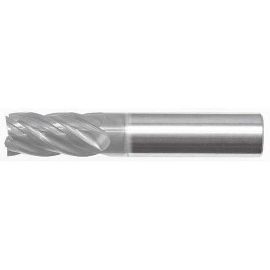Picture of MASTERCUT DIA 5/16 SH 0.3125 LOC 0.50 OAL 2.00 End Mill Standard Flute Variable Helix Carbide nACRoA Single End Square Sharp V5 ULTRA