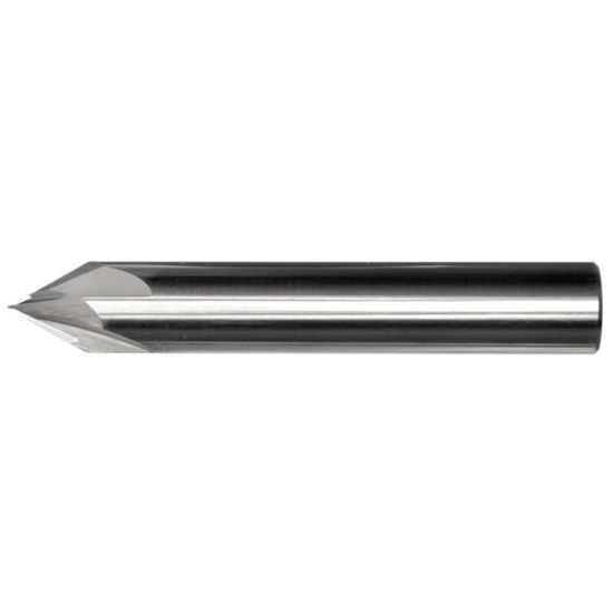 Picture of MASTERCUT DIA 3/16 SH 0.1875 OAL 2.00 Chamfer Mill Carbide Uncoated Single End Cham Mill Chamfer Mill
