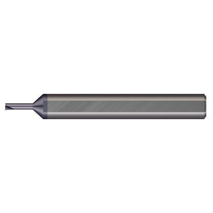 Picture of MICRO 100 MBB-080200X Solid Tool Boring, Facing Swiss 0.125 Shank 0.07 Min Bore 1.500 OAL