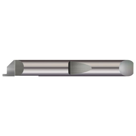 Picture of MICRO 100 QFGC6-375-125-100 Solid Tool Face Grooving Swiss 0.375 Shank 0.385 Min Bore 2.000 OAL