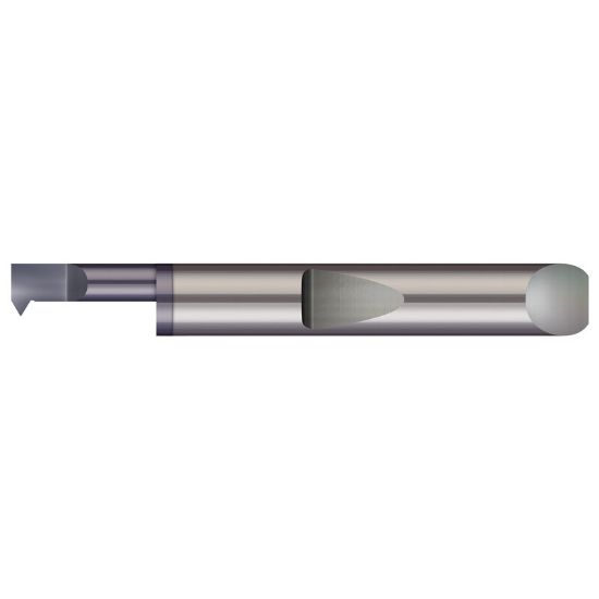 Picture of MICRO 100 QIT-290500X Solid Tool Threading Swiss 0.312 Shank 0.29 Min Bore 2.000 OAL 12.00TPI - 40.00TPI 2.12MM - 0.64MM