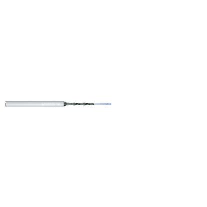 Picture of MIKRON 2.CD.060570.CS Carbide Drill Coolant Thru 140° 0.224 Diameter Cylindrical 0.236 3.460 OAL 2 Flute 6.0XD