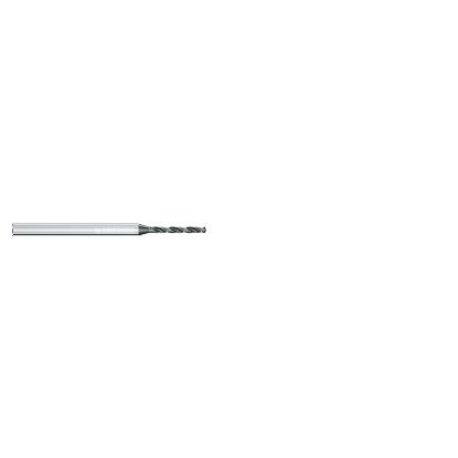 Picture of MIKRON 2.CD.070F14.S Carbide Drill Solid 140° 0.250 Diameter Cylindrical 0.236 3.740 OAL 2 Flute 6.0XD-7.0XD