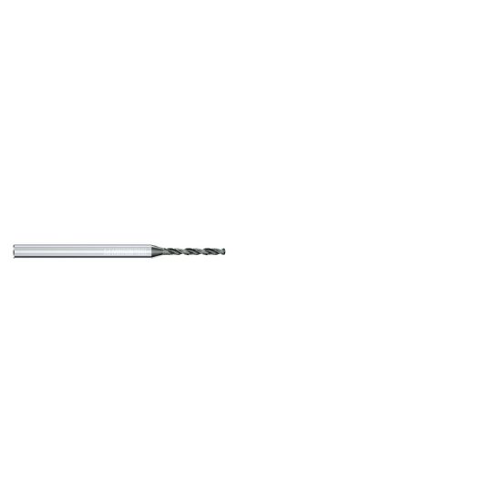 Picture of MIKRON 2.CD.070F14.S Carbide Drill Solid 140° 0.250 Diameter Cylindrical 0.236 3.740 OAL 2 Flute 6.0XD-7.0XD