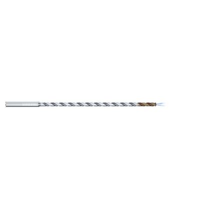 Picture of MIKRON 2.CD.300155.IC Carbide Drill Coolant Thru 140° 0.061 Diameter Cylindrical 0.157 3.740 OAL 2 Flute 30.0XD