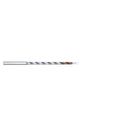 Picture of MIKRON 2.CD.150105.IC Carbide Drill Coolant Thru 140° 0.041 Diameter Cylindrical 0.157 2.440 OAL 2 Flute 15.0XD