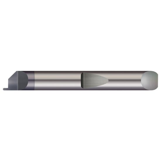 Picture of MICRO 100 QFGF-312-062-075X Solid Tool Face Grooving Swiss 0.312 Shank 0.322 Min Bore 2.000 OAL