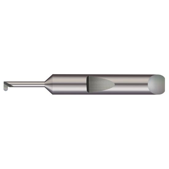 Picture of MICRO 100 QMFR-015-250-080 Solid Tool Grooving Swiss 0.187 Shank 0.08 Min Bore 1.500 OAL