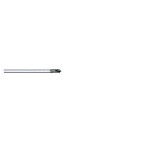 Picture of MIKRON 2.MC.090500.1 Center Drill Solid 90° 0.196 Diameter Cylindrical 0.196 1.970 OAL 2 Flute 1.0XD