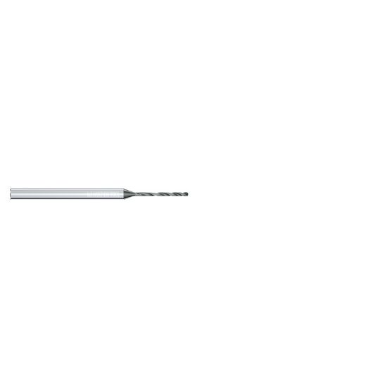 Picture of MIKRON 2.CD.120175.IN Carbide Drill Coolant Thru 130° 0.068 Diameter Cylindrical 0.157 2.283 OAL 2 Flute 12.0XD