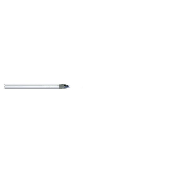 Picture of MIKRON 2.CC.10020.90 Center Drill Coolant Thru 130°, 90° 0.039 Diameter Cylindrical 0.118 1.574 OAL 2 Flute 1.0XD