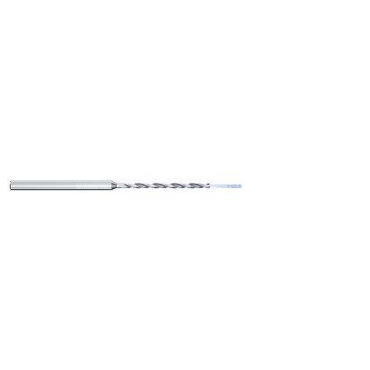 Picture of MIKRON 2.CD.150355.CA Carbide Drill Coolant Thru 140° 0.139 Diameter Cylindrical 0.236 4.270 OAL 2 Flute 15.0XD