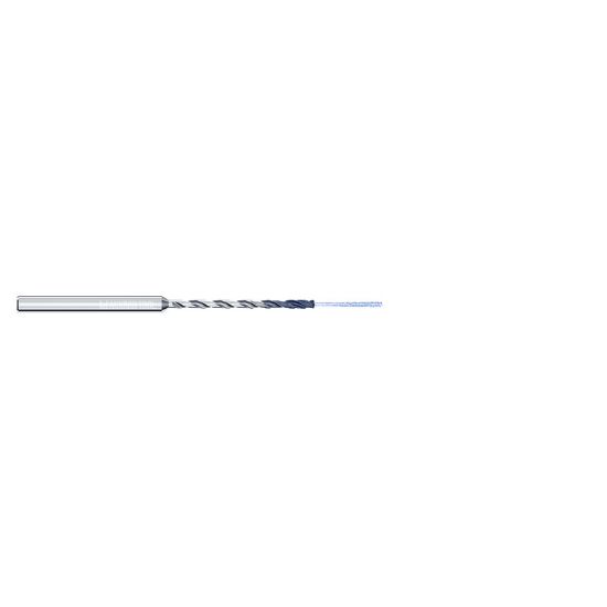 Picture of MIKRON 2.CD.150F732.XL Deep Hole Coolant Thru 140° 0.218 Diameter Cylindrical 0.236 5.630 OAL 2 Flute 15.0XD