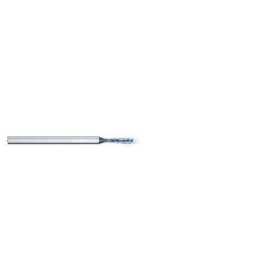 Picture of MIKRON 2.CD.080F116.IK Carbide Drill Coolant Thru 130° 0.062 Diameter Cylindrical 0.157 2.165 OAL 2 Flute 8.0XD