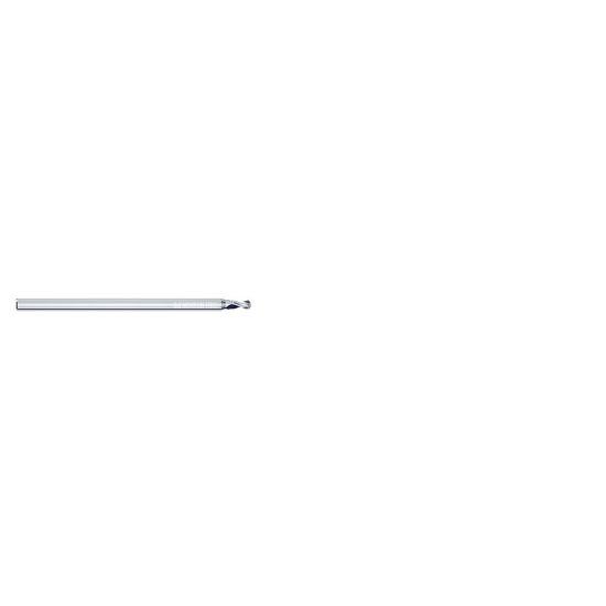 Picture of MIKRON 2.MD.200059.0 Carbide Drill Solid 118° 0.023 Diameter Cylindrical 0.039 1.181 OAL 2 Flute 1.5XD