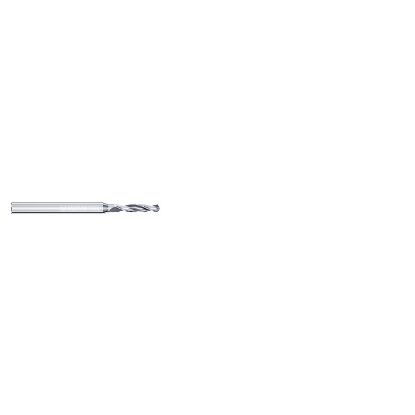 Picture of MIKRON 2.MD.210069.0 Carbide Drill Solid 118° 0.027 Diameter Cylindrical 0.039 1.181 OAL 2 Flute 5.0XD-8.0XD