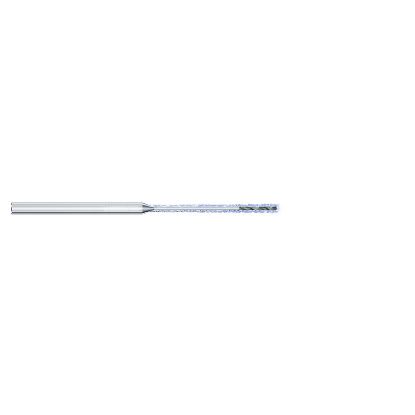 Picture of MIKRON 2.CFI.30108.IK.1 Carbide Drill Coolant Thru 140° 0.042 Diameter Cylindrical 0.118 2.760 OAL 2 Flute 30.0XD