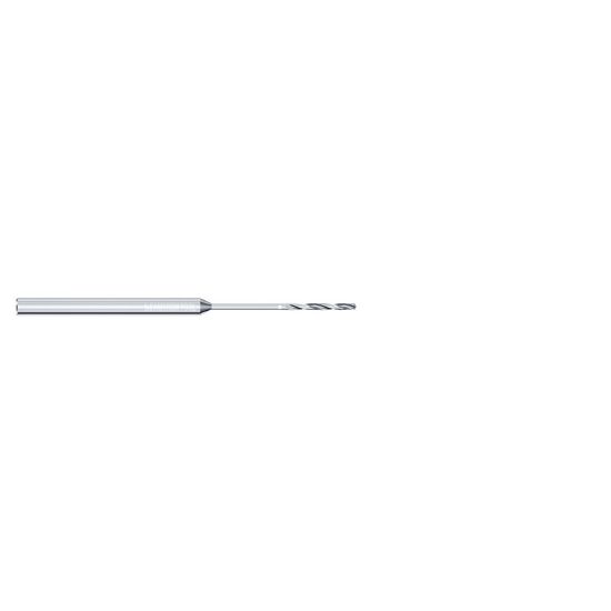 Picture of MIKRON 2.CFS.20102.0 Deep Hole Coolant Thru 140° 0.040 Diameter Cylindrical 0.118 2.360 OAL 2 Flute 20.0XD