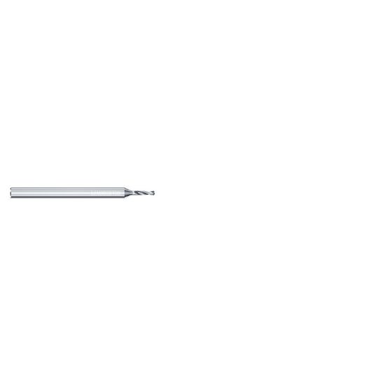 Picture of MIKRON 2.PFT.051.0 Pilot Drill Solid 140° 0.020 Diameter Cylindrical 0.118 1.574 OAL 2 Flute 3.0XD