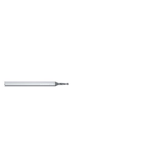 Picture of MIKRON 2.PFS.097.1 Pilot Drill Solid 140° 0.038 Diameter Cylindrical 0.118 1.574 OAL 2 Flute 3.0XD