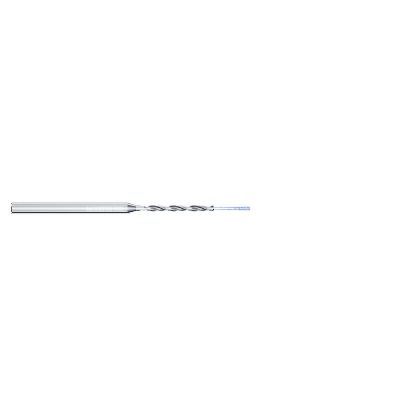 Picture of MIKRON 2.CD.100570.CA Carbide Drill Coolant Thru 140° 0.224 Diameter Cylindrical 0.236 4.470 OAL 2 Flute 10.0XD