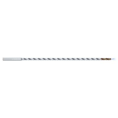 Picture of MIKRON 2.CD.400365.IC Carbide Drill Coolant Thru 140° 0.143 Diameter Cylindrical 0.236 8.070 OAL 2 Flute 40.0XD