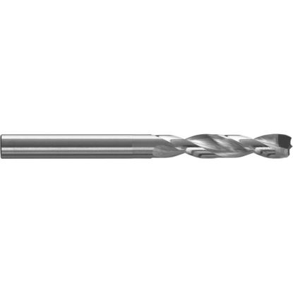 Picture of ROBBJACK PCD-11987-251 DIA 0.251 SH 0.2520 LOC 1.40 OAL 2.70 End Mill Standard Flute Standard Helix PCD Uncoated Single End Square Sharp